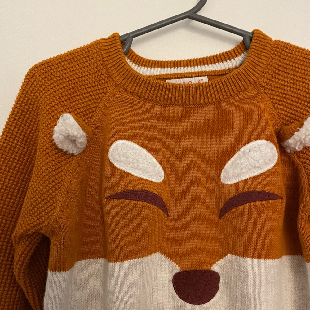 Cat & Jack fox sweater